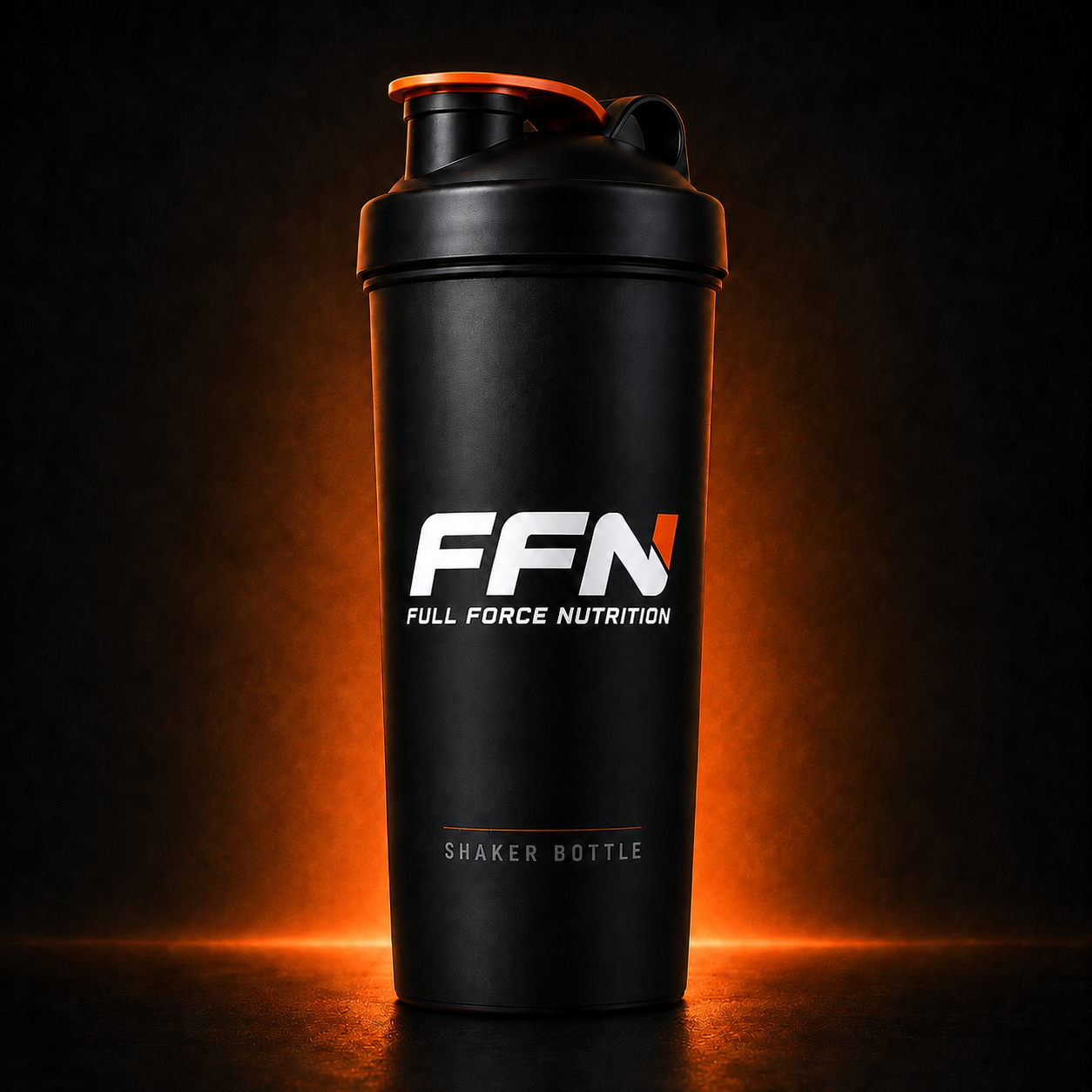 FFN SHAKER BOTTLE BLACK ORANGE