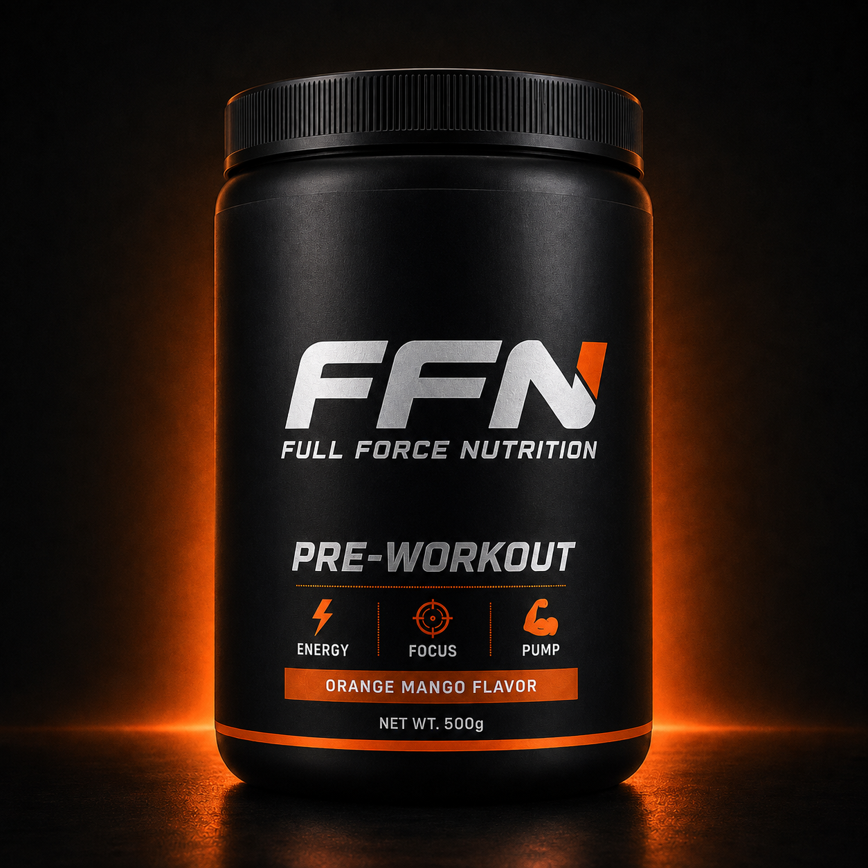 PRE-WORKOUT TROPICAL MANGO 500G